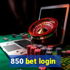 850 bet login